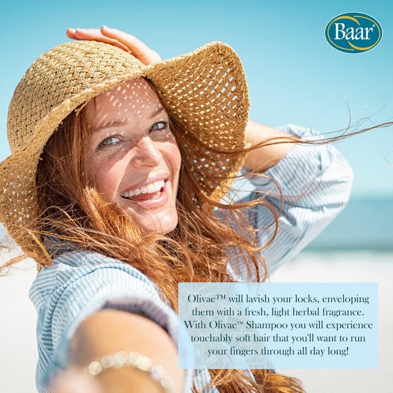 Baar Olivae Shampoo with Organic Olive Oil, Aloe Vera, and Jojoba - 8 Fl Oz - Image 4